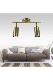 Mutu Ticaret Lüks Spot Eskitme 2'li Avize - Kaliteli Modern Metal Avize - 3