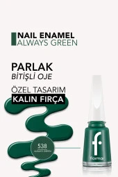 Flormar Nail Enamel Yüksek Pigmentli 538 - 5