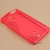 Sony Xperia V LT25i S Desenli Silikon Kılıf - Pembe thumbnail 2