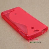 Sony Xperia V LT25i S Desenli Silikon Kılıf - Pembe thumbnail 3