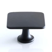 Kare Düz Kulp Düğme Mat Siyah Mobilya Mutfak Dolabı Çekmece Dolap Kulpları Kapak Kulpu Kulb Metal - 2