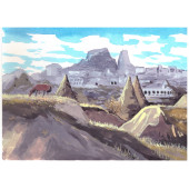 Kapadokya Manzara Resmi - 1