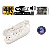 4K wifi Kablolu priz gizli video  kamera - 1