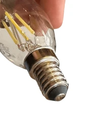 Osram 4W (40W) 6500K (Beyaz Işık) E14 Duylu Eski Tip Görünümlü Led Ampul (8 Adet) thumbnail 5