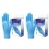 BEYBİ PUDRASIZ NİTRİL MUAYENE ELDİVENİ 10LU PK.İÇİ 2 PAKET - 1