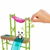 Orjinal Barbie Yavru Panda Bakımı Oyun Seti HKT77 - 4