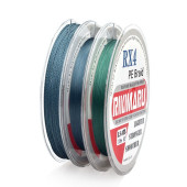 RIKIMARU 0.40 Mm RX4-4 Katlı 150 Metre,32.4 kg Çeker ,Gri Renkli İp,örgü,ipek Misina - 3
