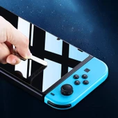 TFY Store Nintendo Switch OLED Uyumlu Ekran Koruyucusu Nano Jelatin thumbnail 4