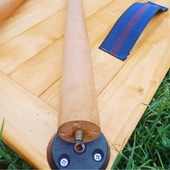 Düz Toplanabilen Ceviz Ahşap Kamp Masası thumbnail 14