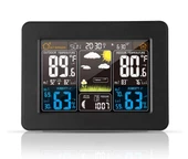 Dijital Renkli Ekran Telsizli Kablosuz Hava İstasyonu İç Dış thumbnail 1