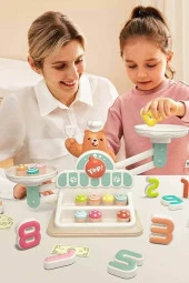 Ahşap Manyetik Terazi Alışveriş Oyunu: Matematiği Sevdirecek Eğlenceli Bir Oyuncak! - 5