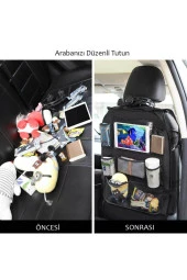 Mc Global Araba Koltuk Arkası Eşya Düzenleyici Organizer Koltuk Arkası Koruyucu Tablet Cepli - 1