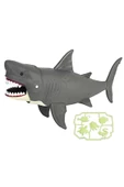 Gerçekçi Tasarım ve Hareketli Çene ile Oyuncak Büyük Köpekbalığı - 1