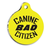 Bad Citizen Köpek Künyesi XLarge 3,3 x 5 cm - 1