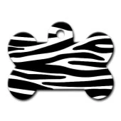 Zebra Desenli Kedi Köpek Künyesi - 1