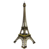 Minyatür Metal Paris Eyfel Kulesi Dekoratif Biblo 48 cm thumbnail 5