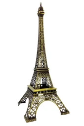 Minyatür Metal Paris Eyfel Kulesi Dekoratif Biblo 48 cm thumbnail 6