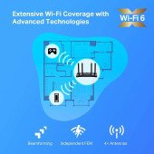 TP-Link Archer AX20, AX1800 Mbps Dual-Band Wi-Fi 6 Router ''OUTLET'' thumbnail 2