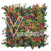 V.Artwall Yapay Dikey Bahçe Renkli Yapay Bahçe Duvar Paneli Renkli 50x50 Cm. - 1