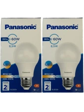 Panasonic 8,5W (60W) 6500K (Beyaz Işık) E27 Duylu Led Ampul (2 Adet) thumbnail 1