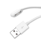 Usb 2 Pin Pogo Kablo Akıllı Saat Manyetik Sabitleyici Şarj Kablosu GT88 GT68 KW08 KW18 KW88 KW98 - 4