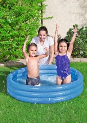 Bestway 51025 Mavi Şişme Havuz Çocuk Havuzu 122X25CM - 1