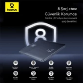 Baseus 7,3mm Ultra İnce Süper Şarj Akım Korumalı 65W 12000 mAh Powerbank Macbook İphone İpad Şarj - 10