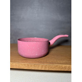 12 cm pembe Yanmaz Yapışmaz Mini Sos Tavası Yumurta Tavas thumbnail 1