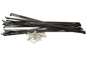 JANT TELİ 2MM SİYAH FARKLI BOYUTLARDA 32 ADET 255-281-280-285MM - 1