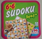 6 x 6 Sudoku - 10 - 1