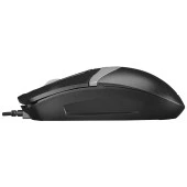 EVEREST SM-220 USB OPTİK MOUSE,3D,SİYAH-GRİ - 3