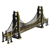 Vintage Metal Amerika Golden Gate Köprüsü 18 cm - 2