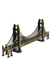 Vintage Metal Amerika Golden Gate Köprüsü 18 cm - 7