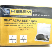 Meşem Buat Açma Seti 16 Parça - 1