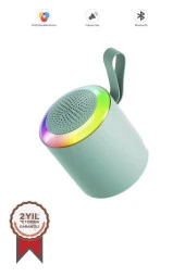 Torima D24 Yeşil SD/USB Girişli Taşınabilir Bluetooth Hoparlör thumbnail 1