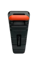 Torima Siyah GTS-1702 Taşınabilir Bluetooth Mikrofonlu RGB Işıklı  Hoparlör thumbnail 2