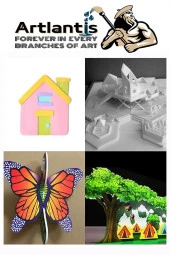 Maket Kartonu Beyaz Fotoblok 5 mm 35x50 cm 5 Adet Hobi Sanat Okul Köpüklü Straforlu Maket Kartonu - 4