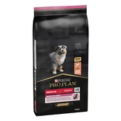 Pro Plan Medium Opti Derma Sensitive Skin Puppy Somonlu Orta Irk Yavru Köpek Maması 12 Kg - 1