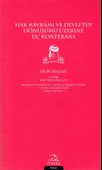 Hak Kavramı Devletin Dönüşümü Üzerine Üç Konferans - 1
