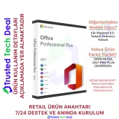 Microsoft Office 2021 Pro Plus Dijital Lisans Anahtarı 1 Pc - 1