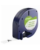 Dymo 12mmx4m Kağıt Şerit Beyaz 91200 - 2