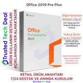 Office 2019 Pro Plus Lisans Anahtarı 7/24 Hızlı Teslimat - 1