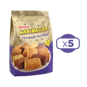 Ülker Hanımeller Tereyağlı Kurabiye 152 Gr x 5 Adet - 2