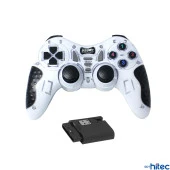 ScHitec 7in1 PC/PS2/PS2/PS3/PC360/TV/TVBOX/Android Cihazlar ile Uyumlu Kablosuz Gamepad Beyaz - 2
