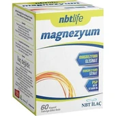Nbt Life Magnezyum P5p Vitamin B6 Içeren 60 Kapsül - 1