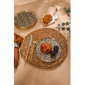 Leopar Desen Pasta Tabağı 20 cm - 2