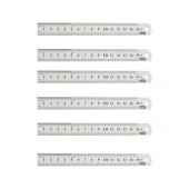 Mas 2328 Çelik Cetvel 15 Cm - 6 Adet - 1