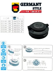 Germany Style Tırpan Otomatik Misina Sarmalı Başlık Ve Örümcek Başlık İkili Set - 2