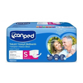 Canped Tekstil Yüzey Belbantlı Hasta Bezi Small 30lu - 1