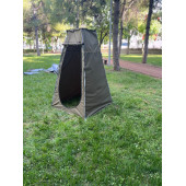 Kamp Duş Wc Giyinme Çadırı Haki Yeşil - 2